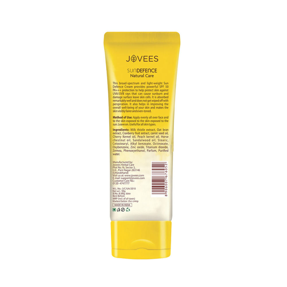 Herbal Sun Defence Cream SPF 50 PA+++ UVA/UVB Protection