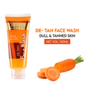 Herbal De-Tan Face Wash For Tan Removal All Skin Types And Paraben & Alcohol Free - 120 ml