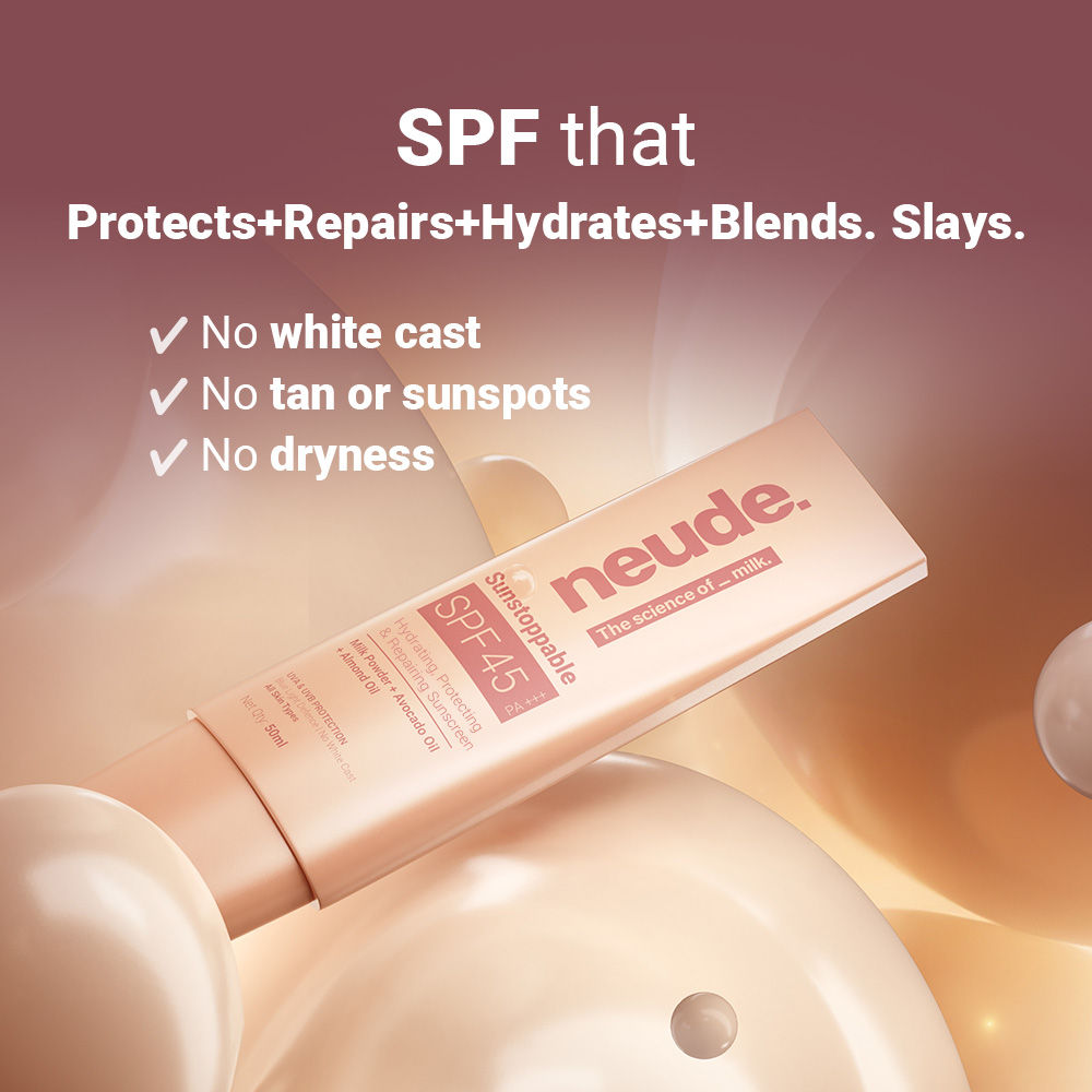 3-in-1 Sunscreen - no white cast - Sunstoppable SPF 45 PA+++
