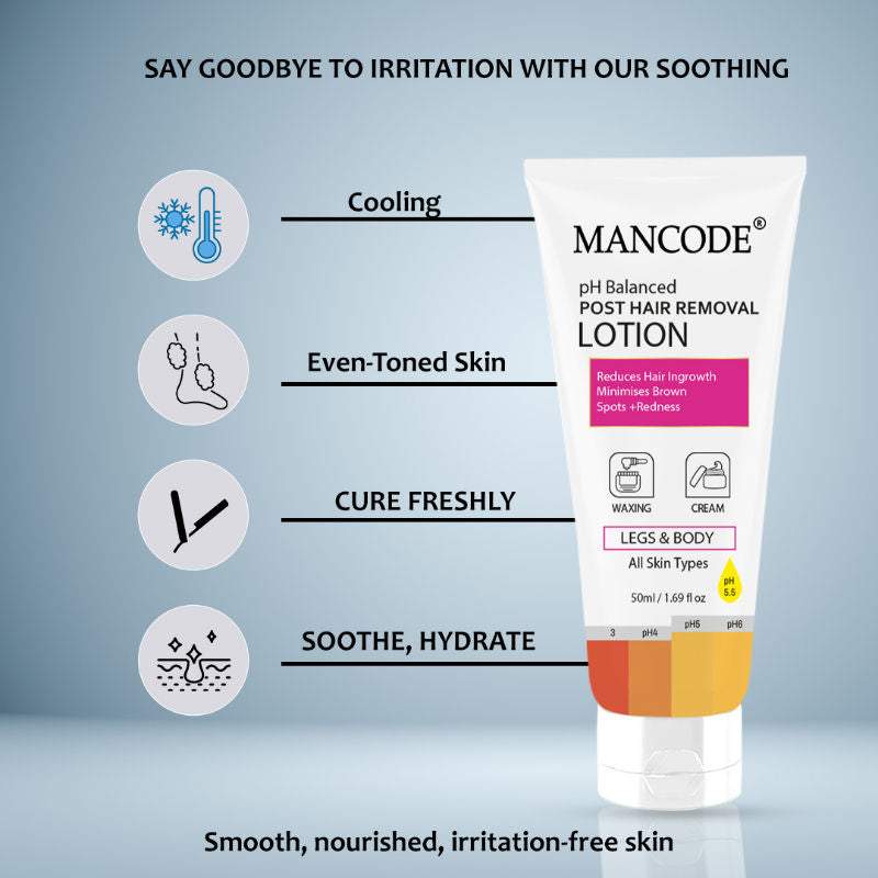 Ph Balanced Post Hair Removal Lotion
