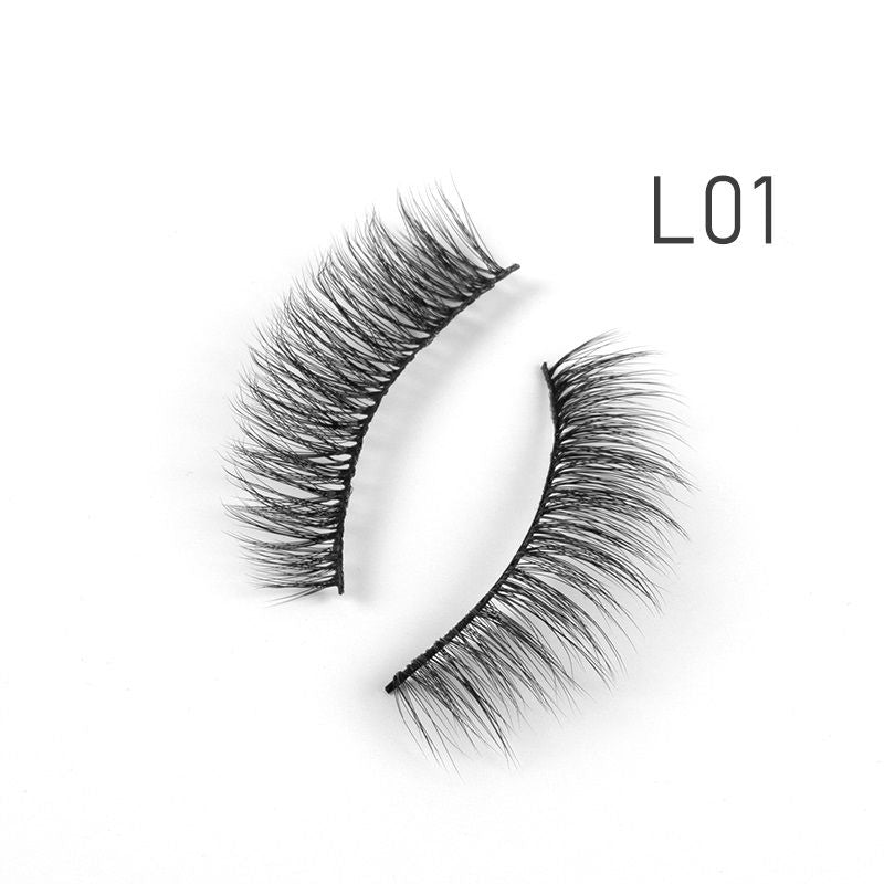 Eyelash Set 3D False Long And Natural Eye Makeup No. L01