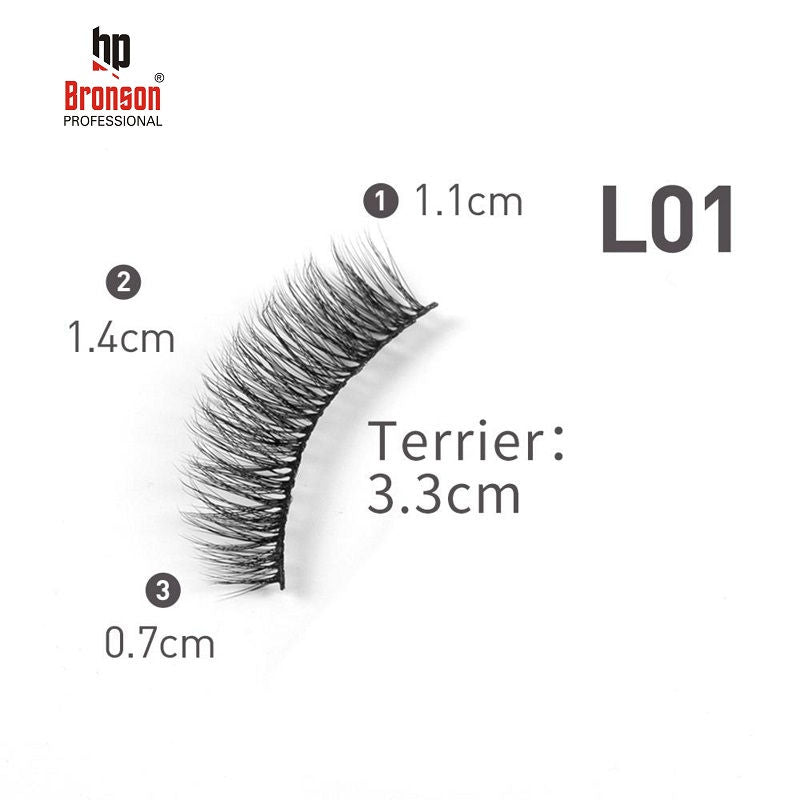 Eyelash Set 3D False Long And Natural Eye Makeup No. L01