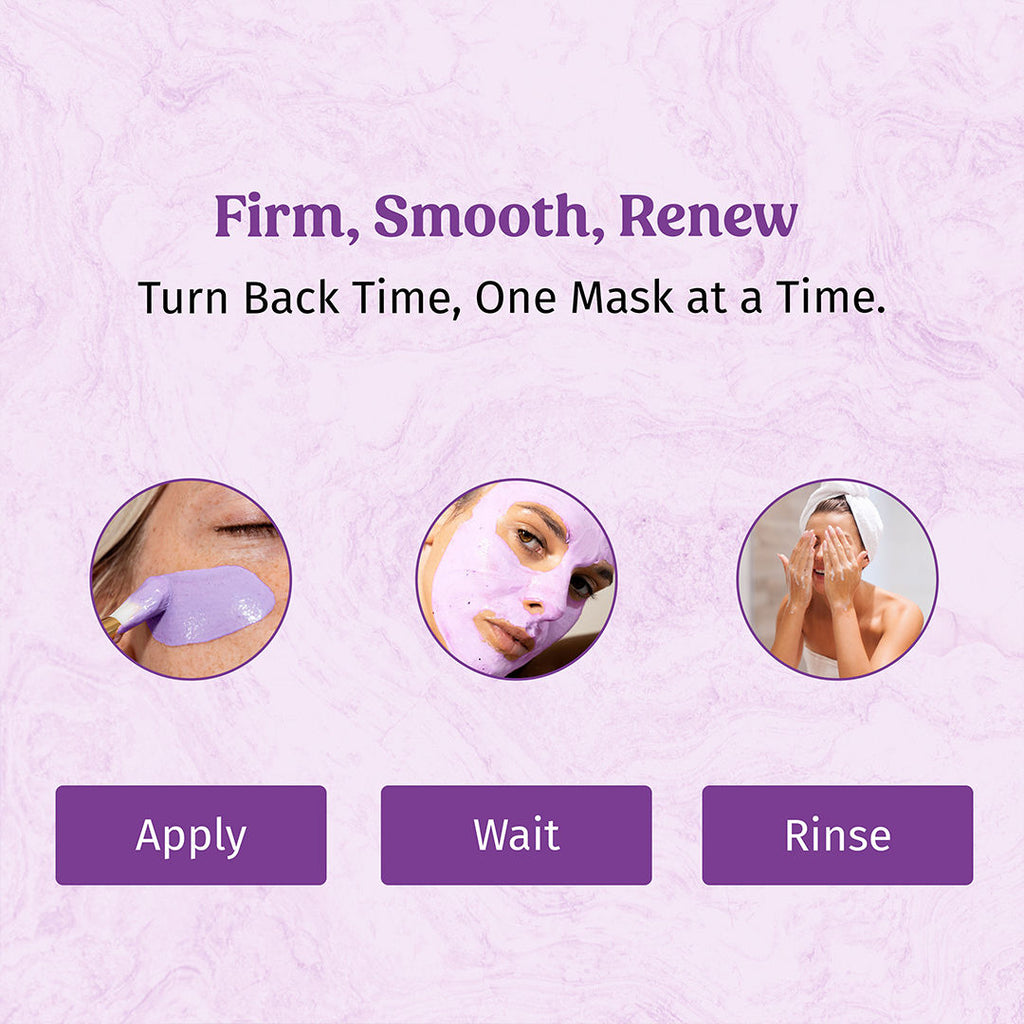Firm Flex Clay Purple Clay Facial Mask