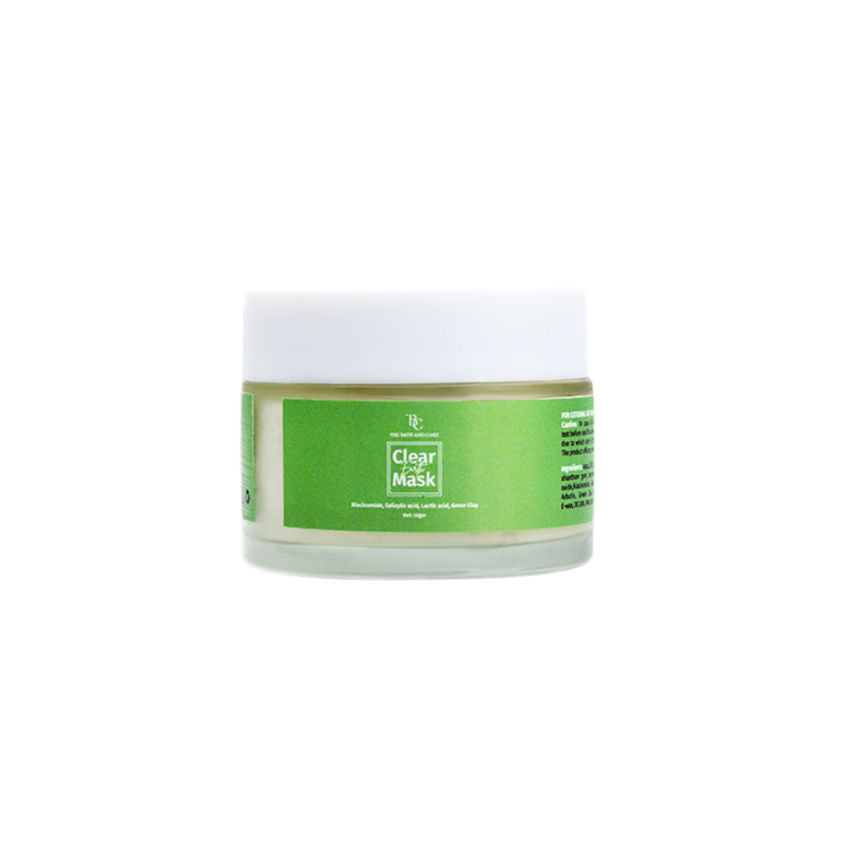Clear Earth Glow Green Clay Facial Mask