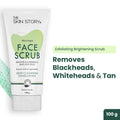 Moringa Gentle Face Scrub For Fresh Clear Skin Removes Blackheads Dead Skin Cells Tan