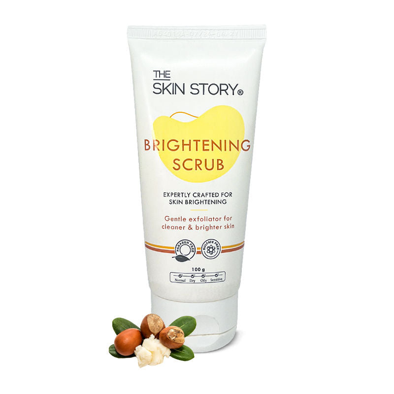 Salicylic Acid Brightening Face Scrub Removes Tan Excess Oil Blackheads & Whiteheads
