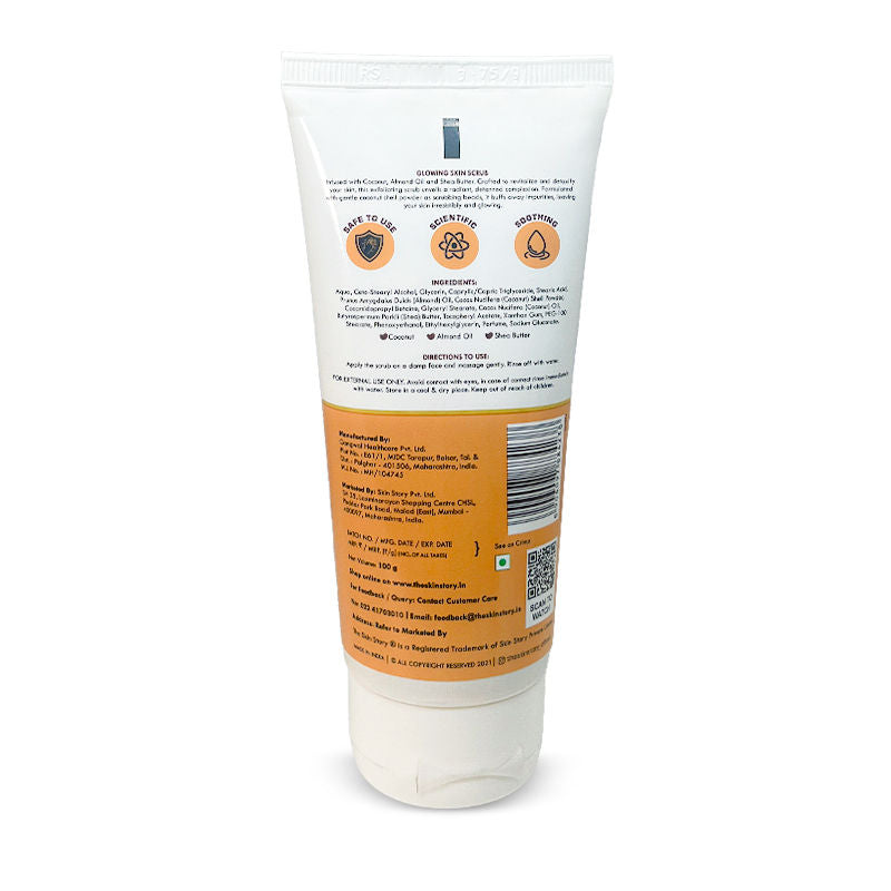 Gentle Detan Face Scrub Exfoliate Dead Skin Remove Blackheads Dark Spots Pigmentation