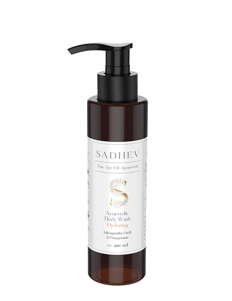 Ayurvedic Ashwagandha, Oudh & Pomegranate Hydrating Body Wash
