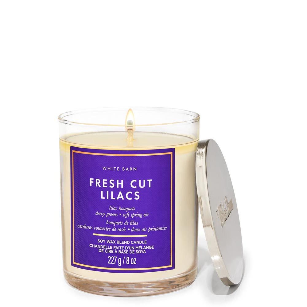 Fresh Cut Lilacs Single Wick Candle