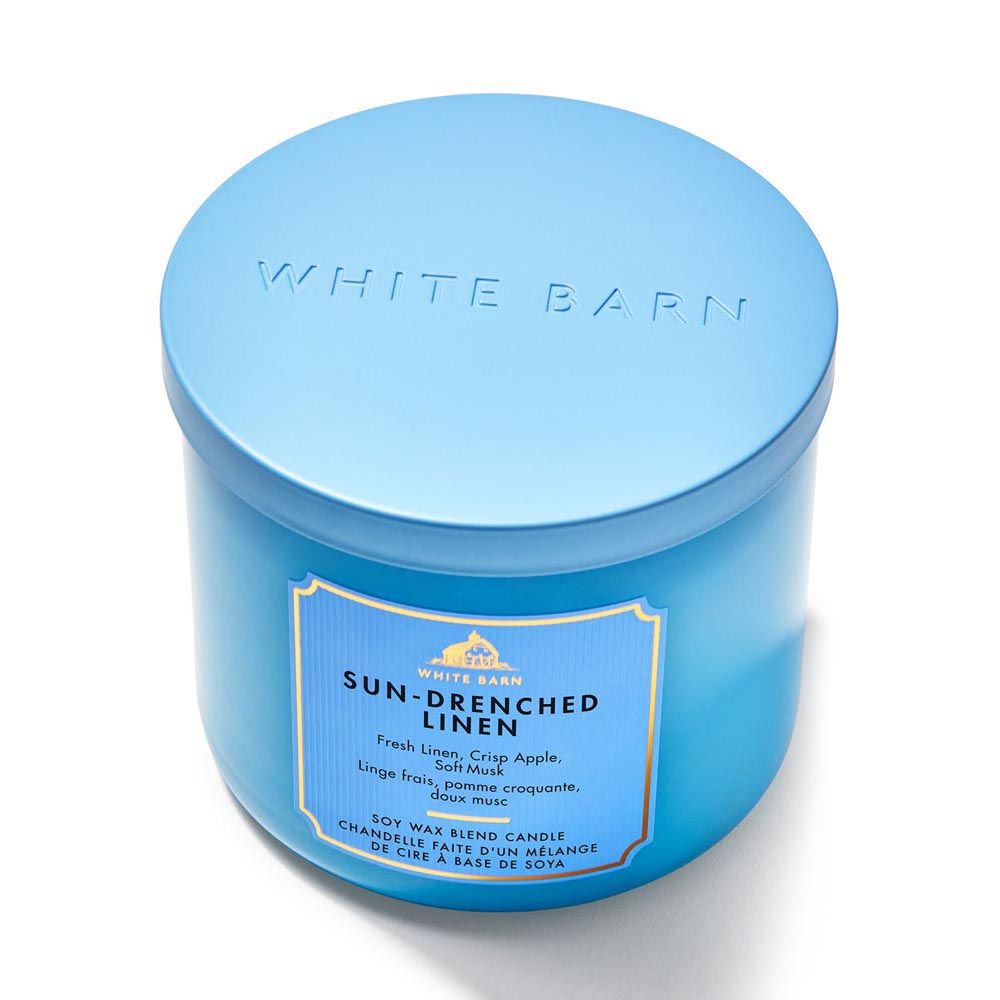 Sun-Drenched Linen 3-Wick Candle