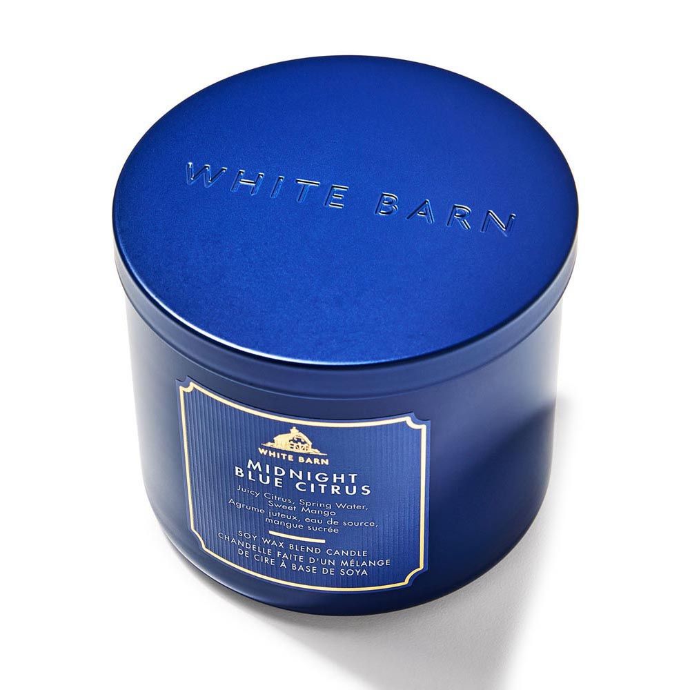 Midnight Blue Citrus 3-Wick Candle