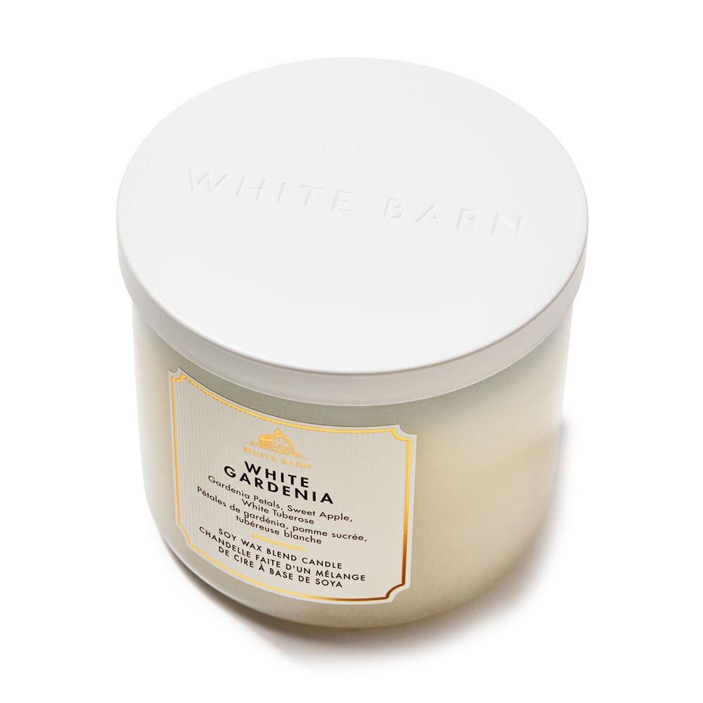 White Gardenia 3-Wick Candle