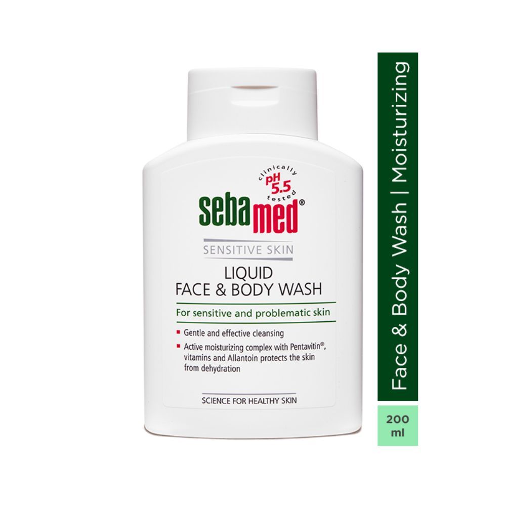 Liquid Face and Body Wash - For all skin types