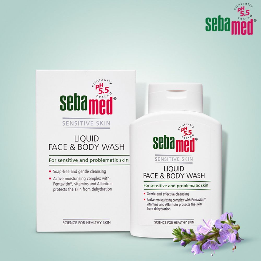 Liquid Face and Body Wash - For all skin types