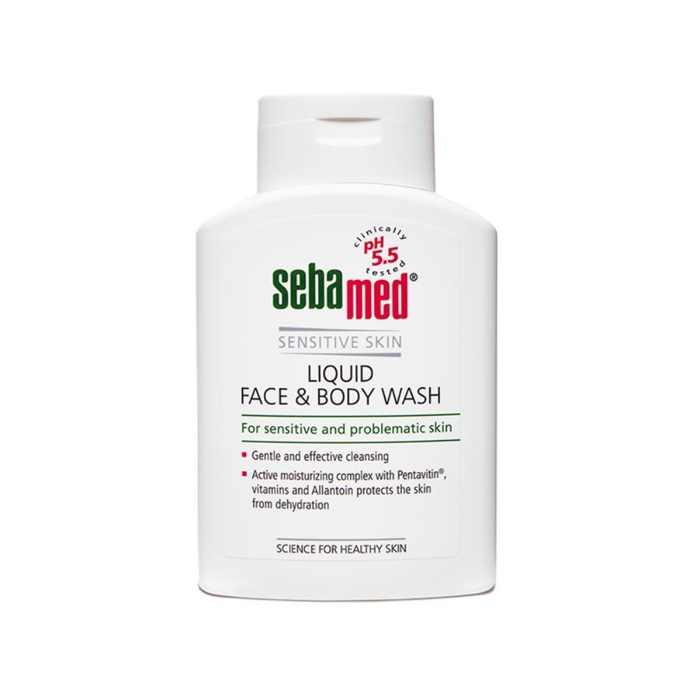 Liquid Face and Body Wash - For all skin types