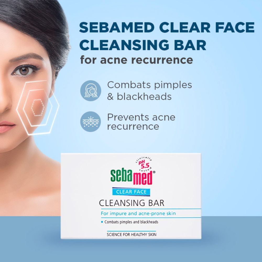 Clear Face Cleansing Bar - For impure and oily skin