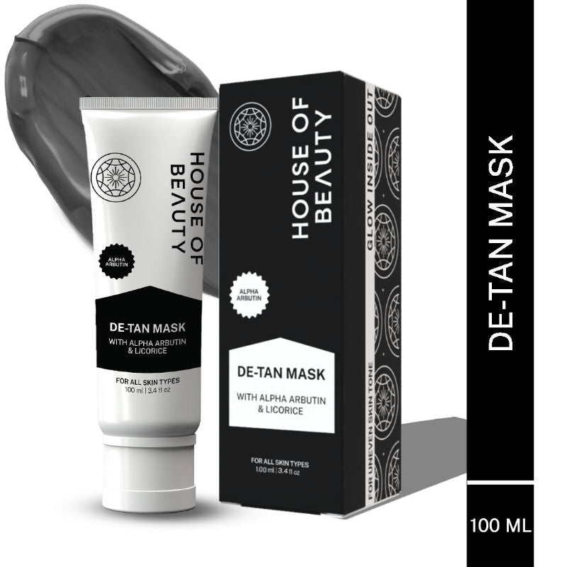 De-Tan Mask With Arbutin & Licorice