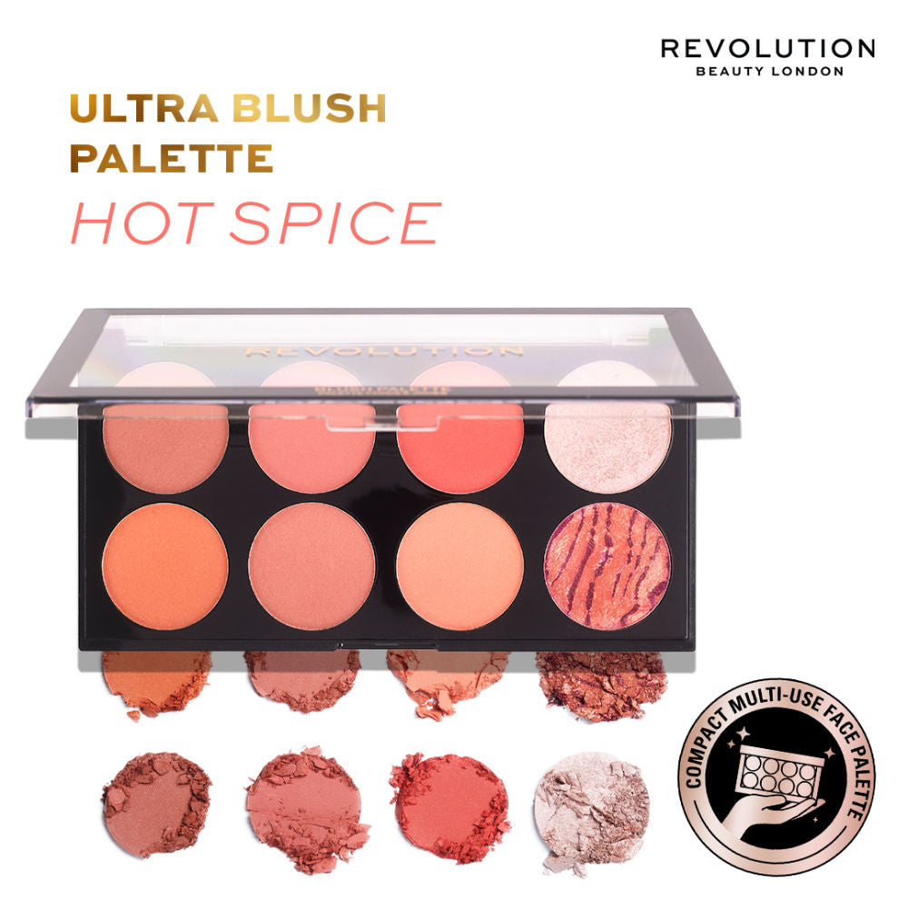 Ultra Blush and Contour Palette - Hot Spice