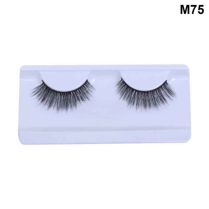 3D75 False Eyelash Eye Makeup Lash 3D Fake Long Natural Eyelashes