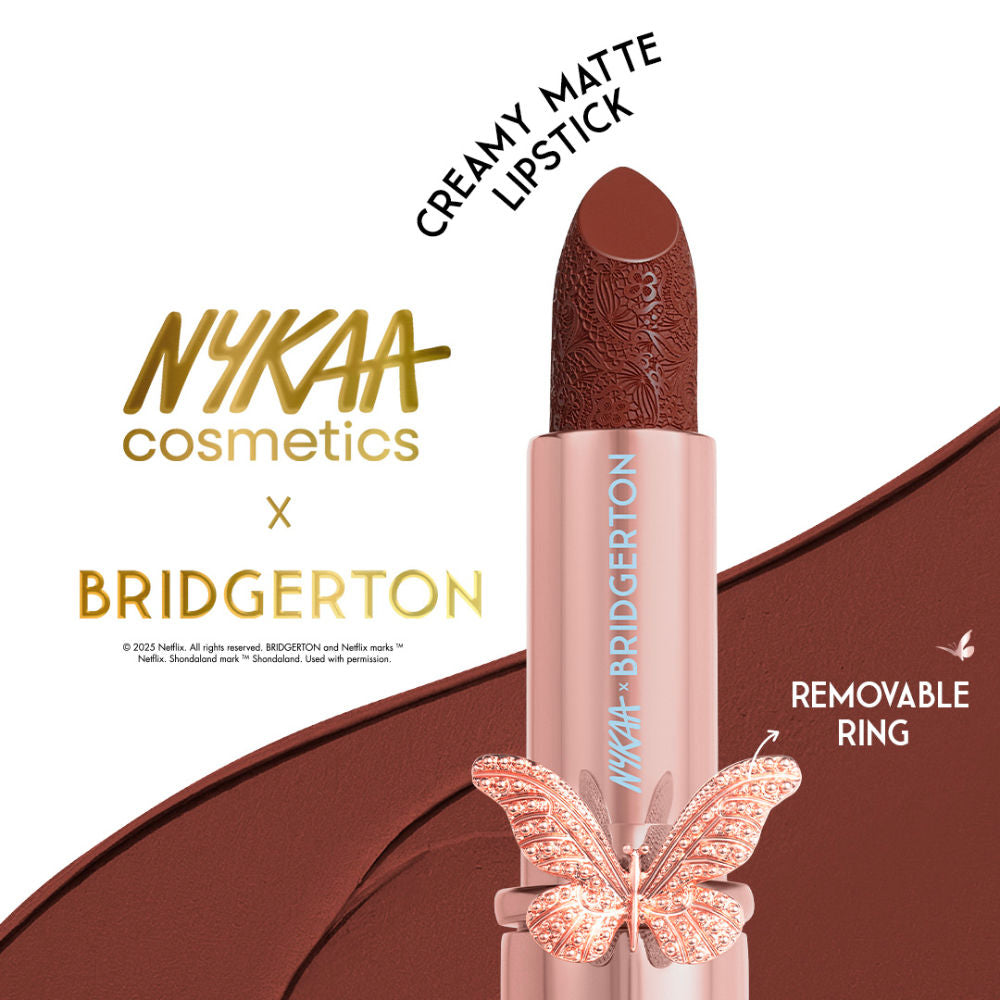X Bridgerton Creamy Matte Longwear Lipstick - Sweet Surrender