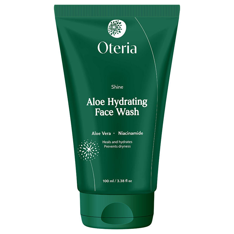 Aloe Vera Gentle Face Wash 1% Niacinamide Hydrating Cleanser For Oily & Acne Prone Skin