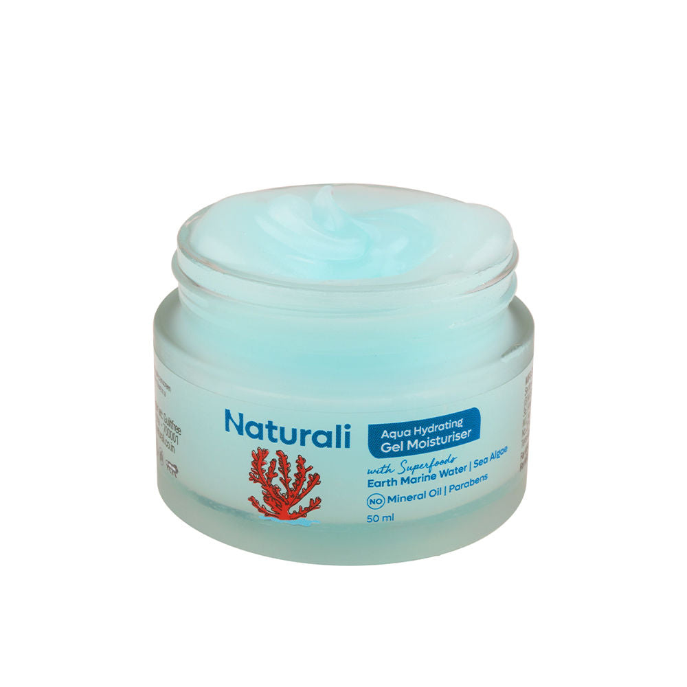 Aqua Hydrating Gel Moisturiser with Superfoods Earth Marine Water & Sea Algae