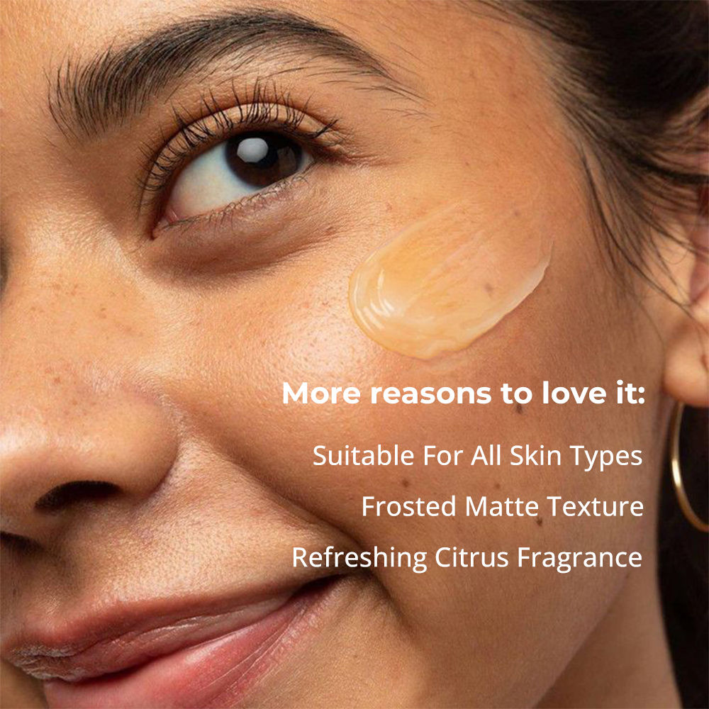 Radiant Glow Gel Moisturiser with Superfoods Pea, Quinoa & Niacinamide