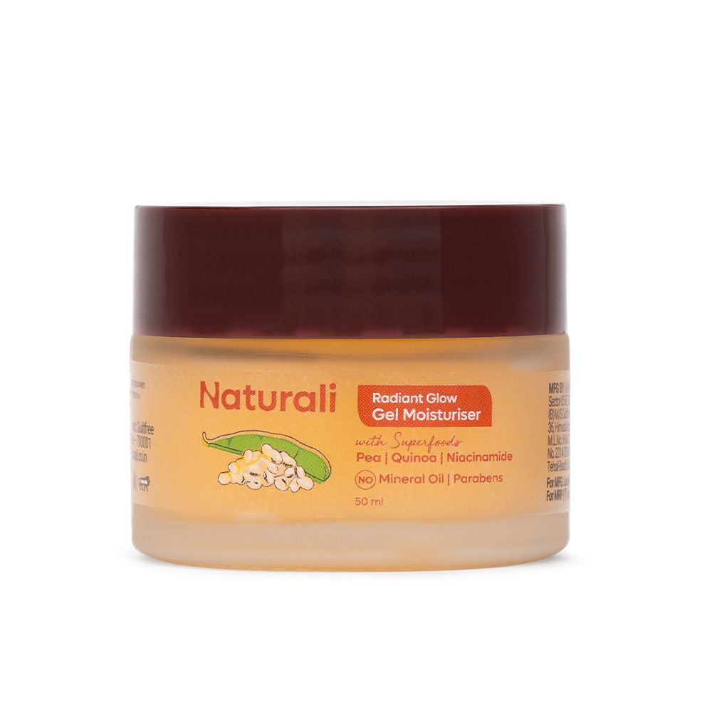 Radiant Glow Gel Moisturiser with Superfoods Pea, Quinoa & Niacinamide