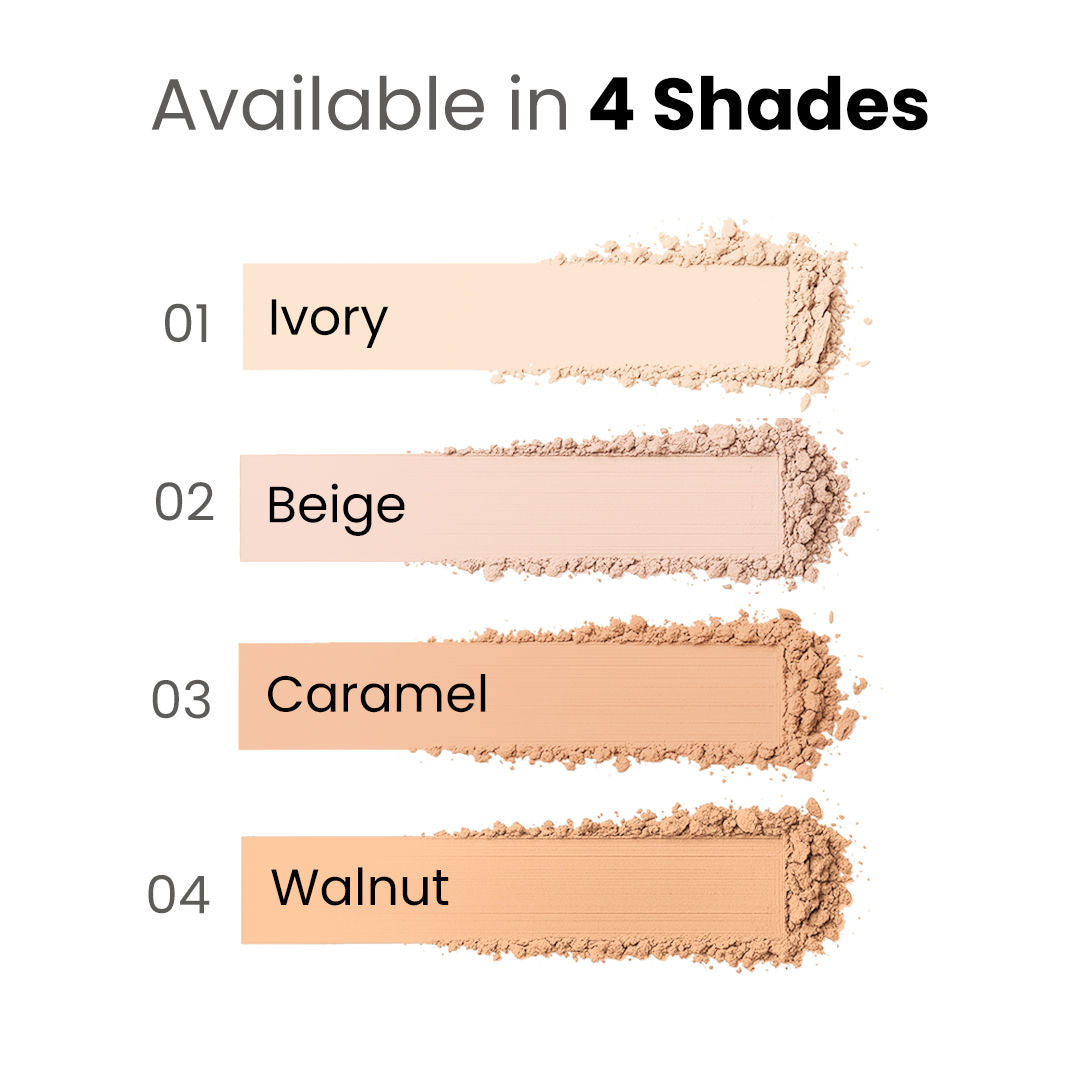 Tomato Compact Powder With Spf Matte Finish Lightweight & Shine Control