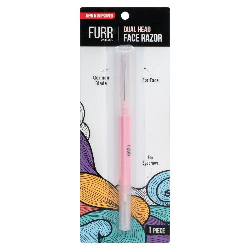 Reusable Dual Head Razor For Face Eyebrow, Chin Durable & Rust Free