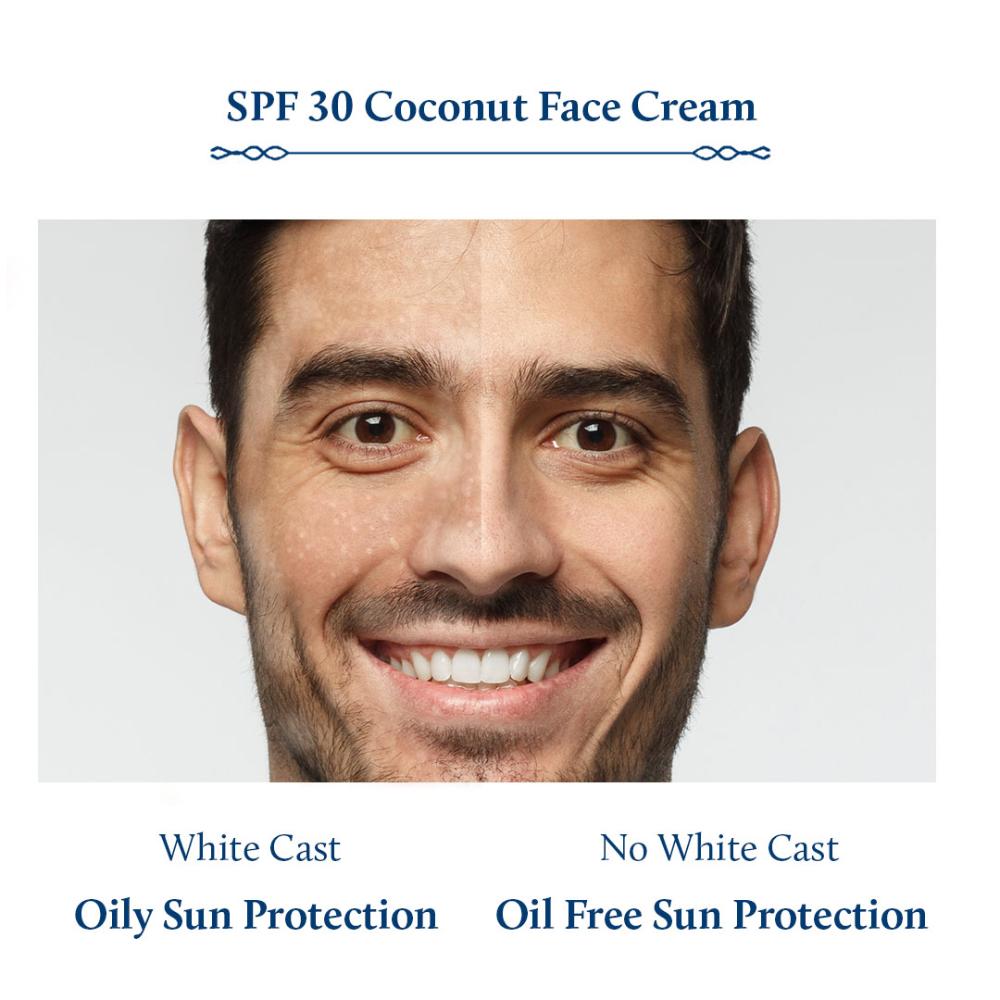 Shubhr Jasmine & Coconut SPF 30 Face Sunscreen For Men