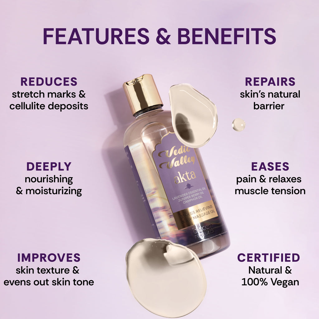 Akta Stress Relieving Body Massage Oil
