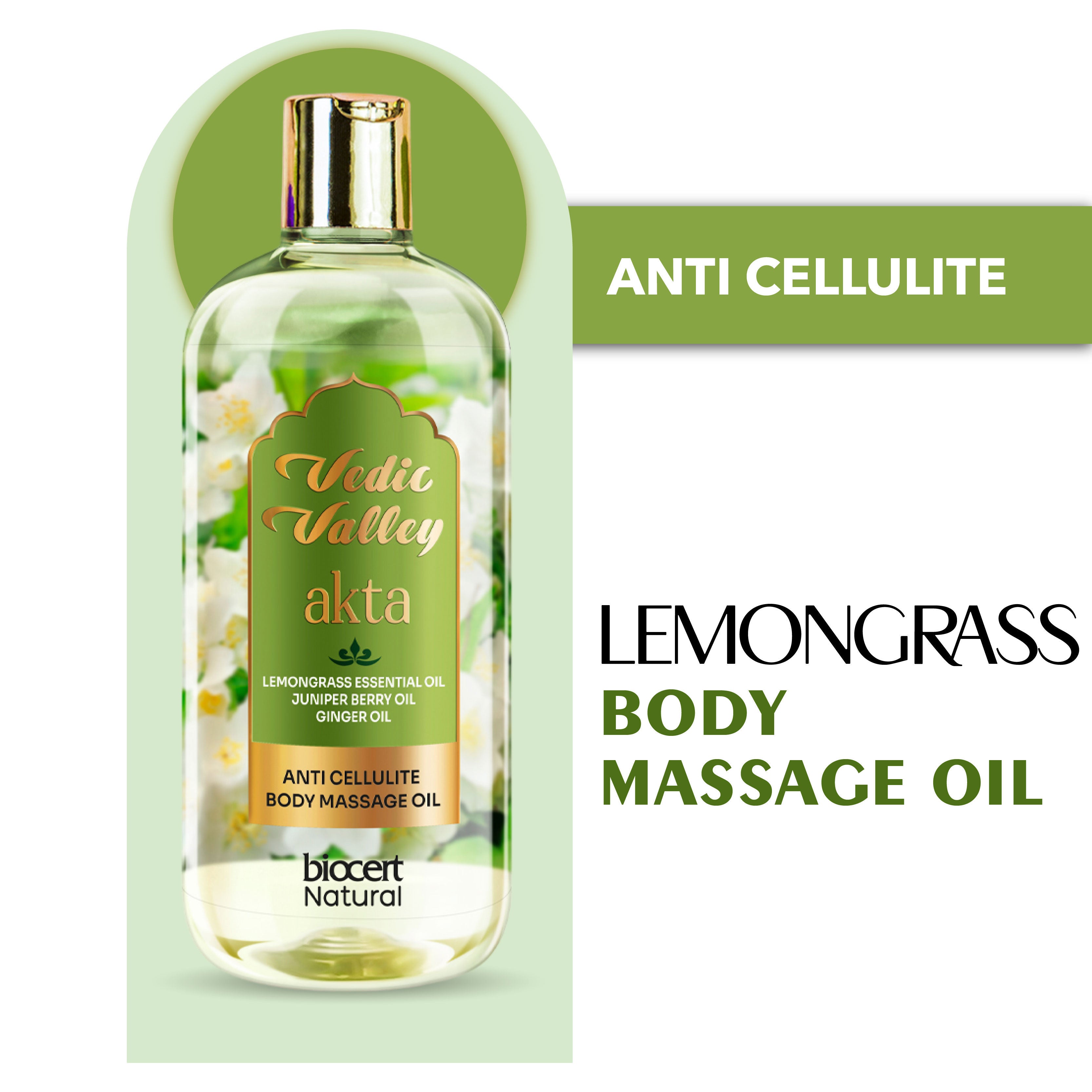 Akta Anti-Cellulite Body Massage Oil