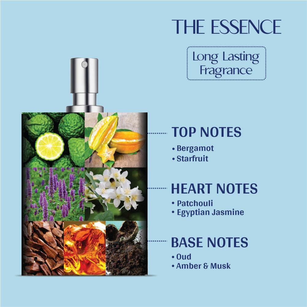 Refreshing Oud Wild Rose Hair & Body Wash