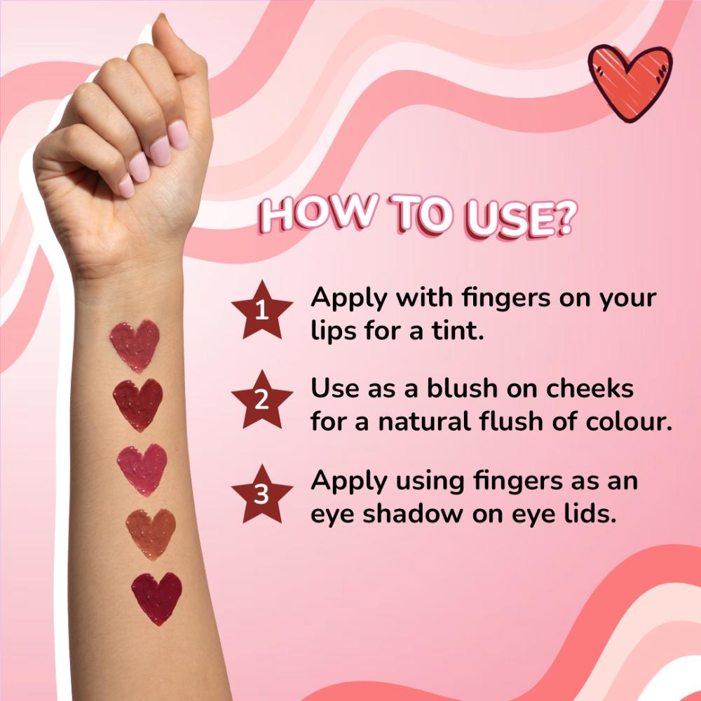 Plush 3-in-1 Lip, Cheek & Eye Tint - Bubblegum Burst