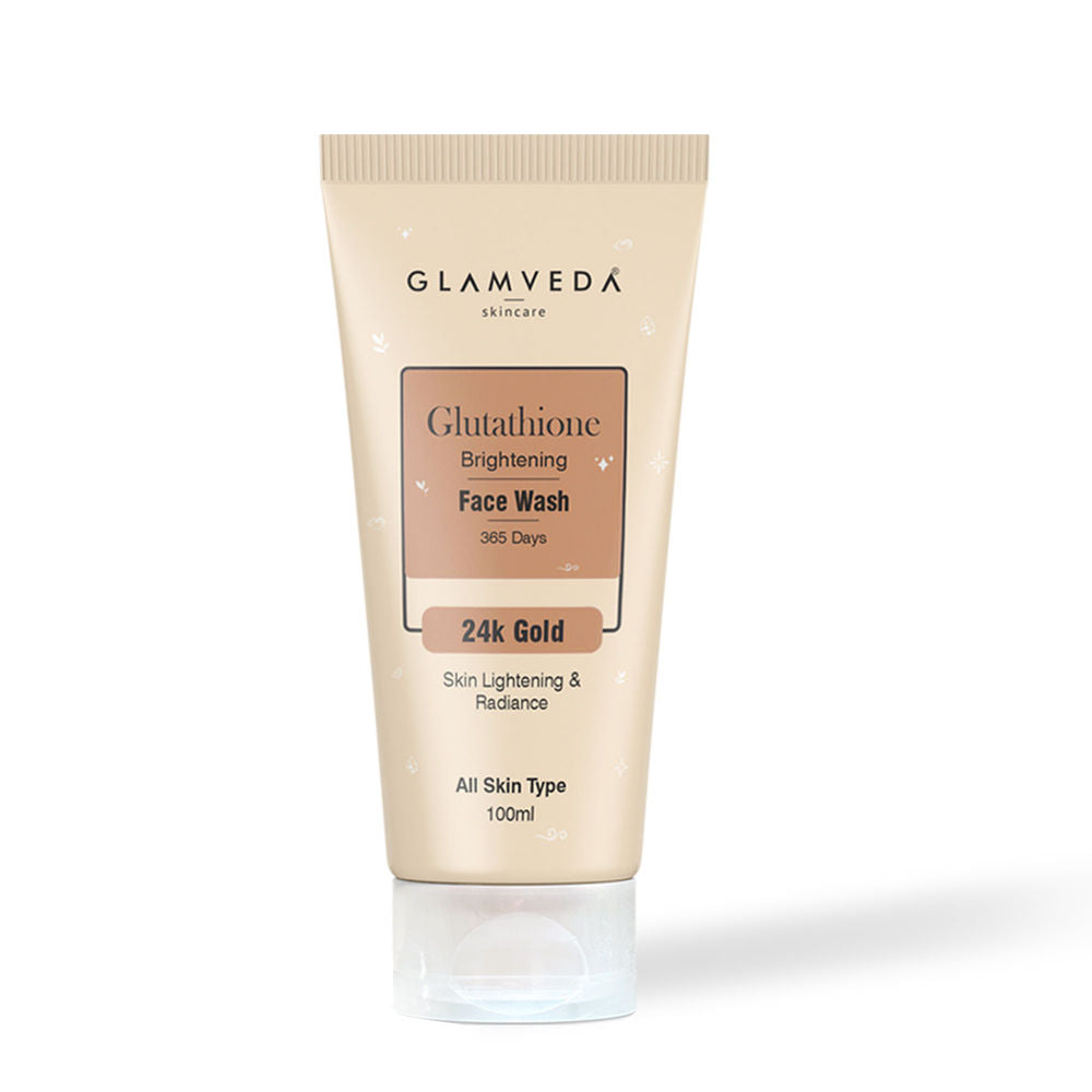 Glutathione Brightening 24 K Gold Face Wash