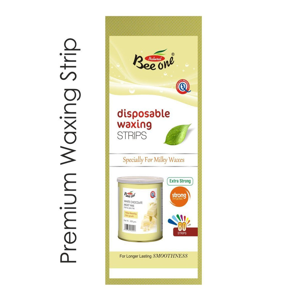 Milky Wax Disposable Waxing Strips