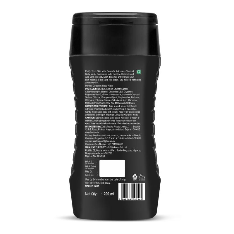 Activated Charcoal Bodywash