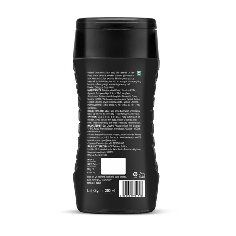 De-Tan Body Wash For Men