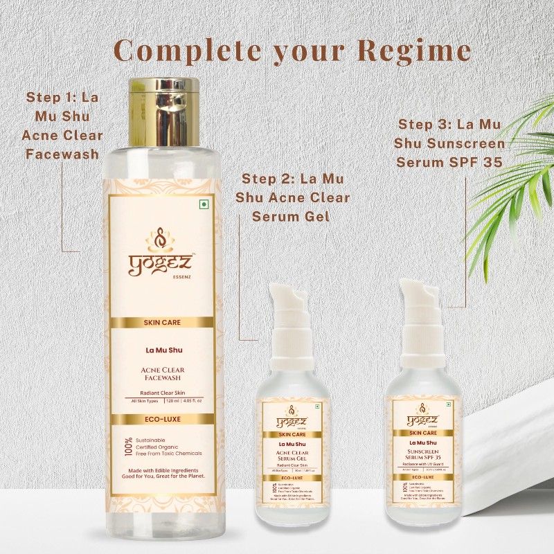 Organic Acne Clear Face Wash