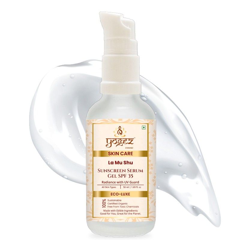 Organic Sunscreen Serum Gel SPF 35
