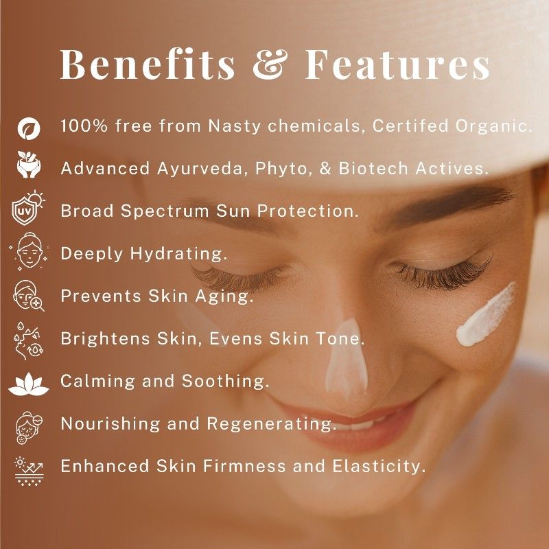 Organic Sunscreen Serum Gel SPF 35