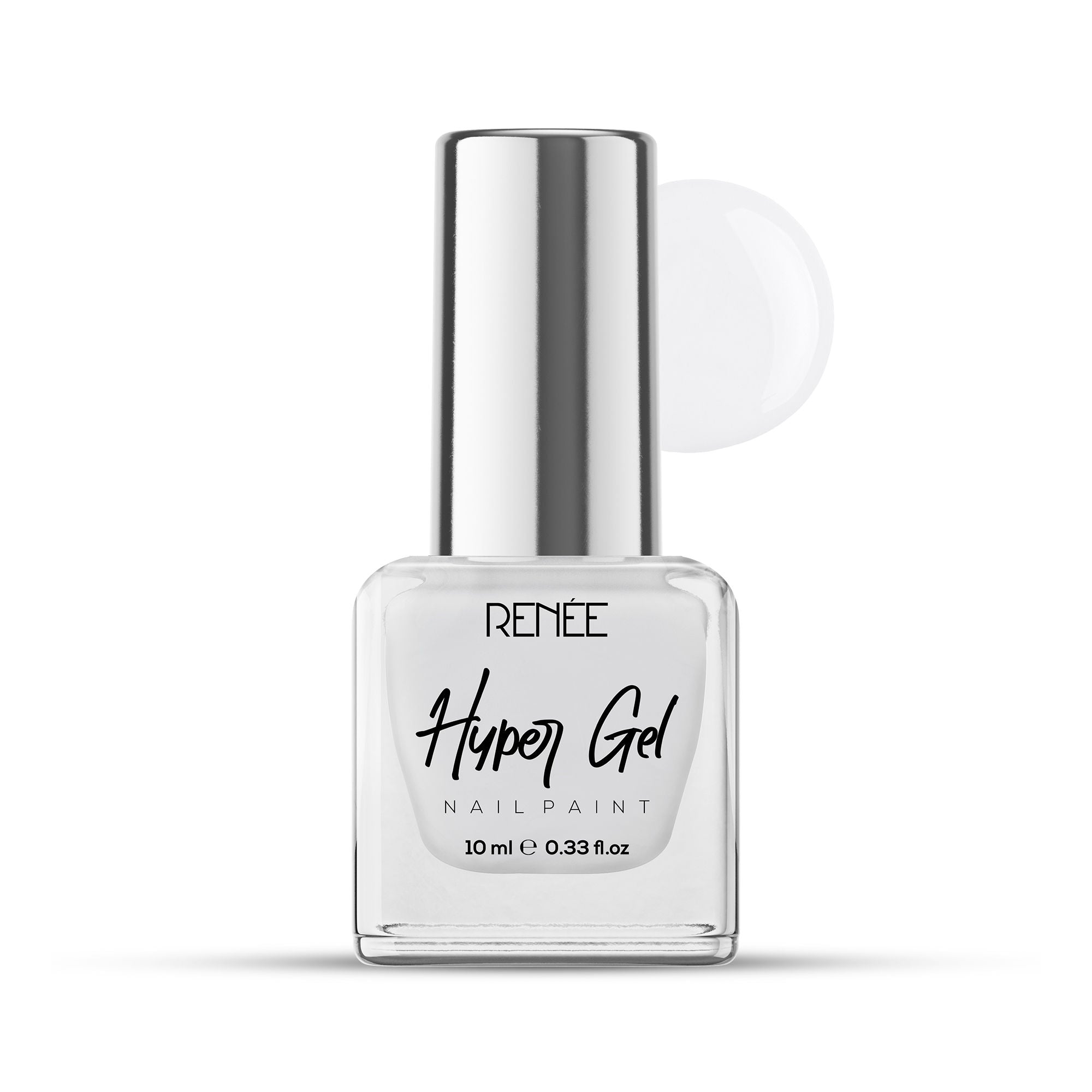 Hyper Gel Nail Paint - Ivory White