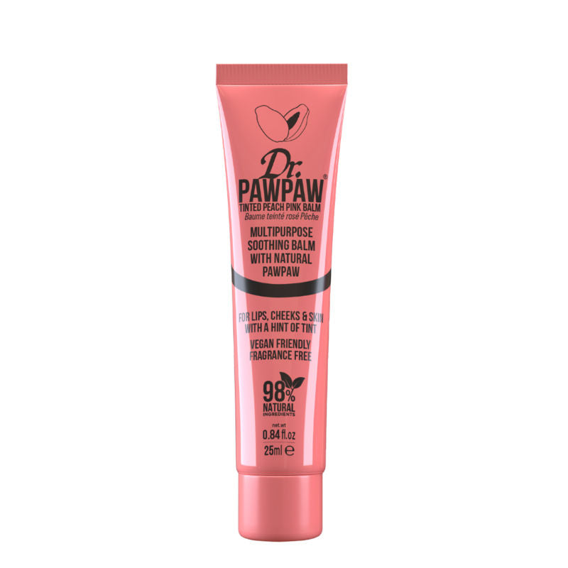 Tinted Peach Pink Lip Balm