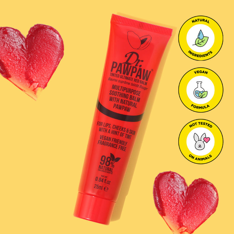 Tinted Ultimate Red Lip Balm
