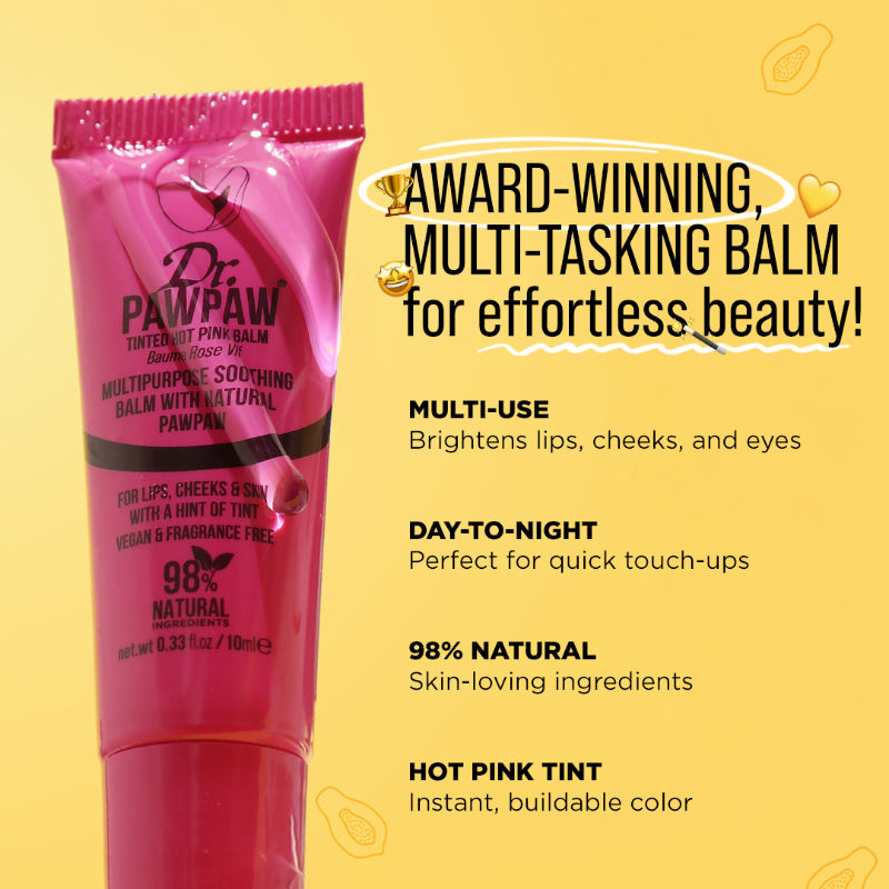 Tinted Hot Pink Balm