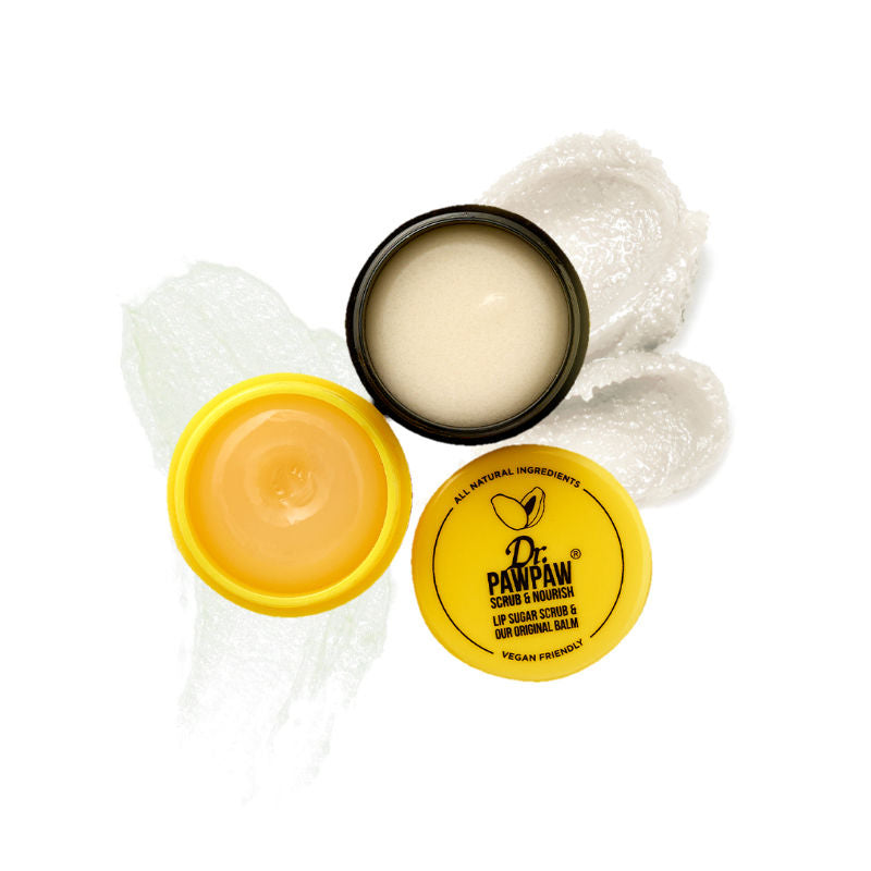 Lip Scrub & Nourish Balm Duo