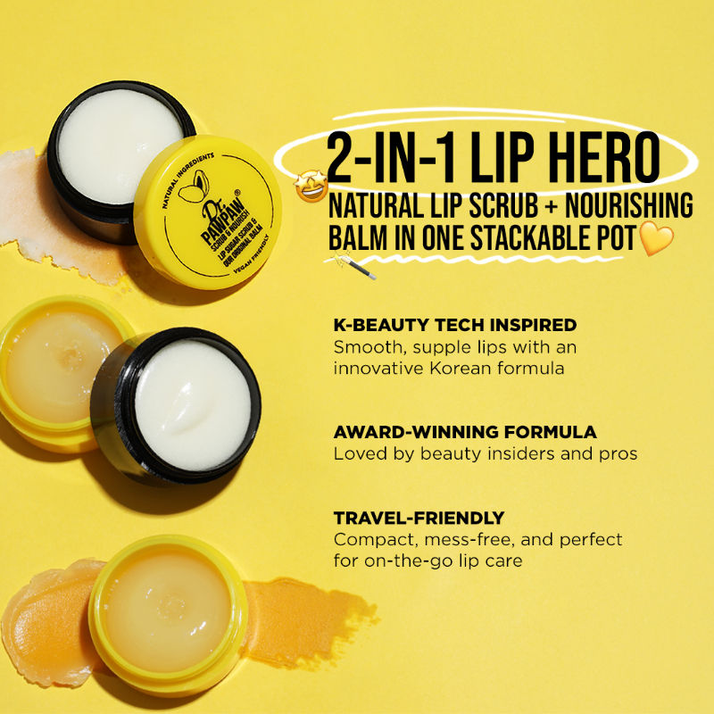 Lip Scrub & Nourish Balm Duo