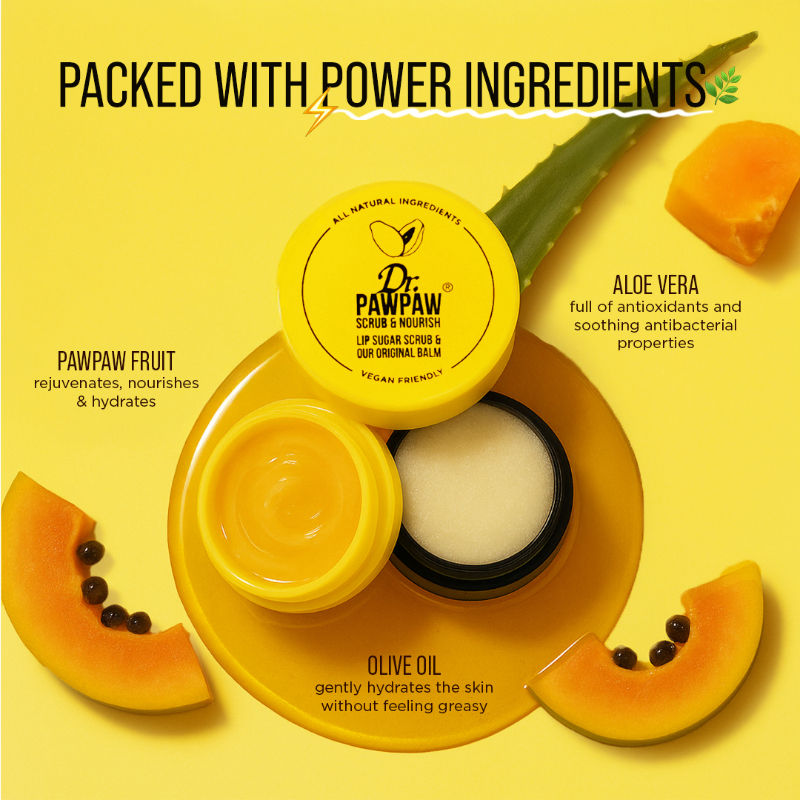 Lip Scrub & Nourish Balm Duo