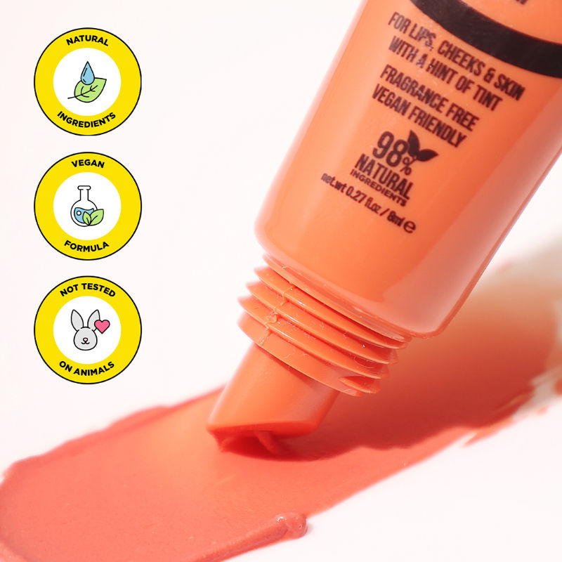 Tinted True Coral Lip Balm
